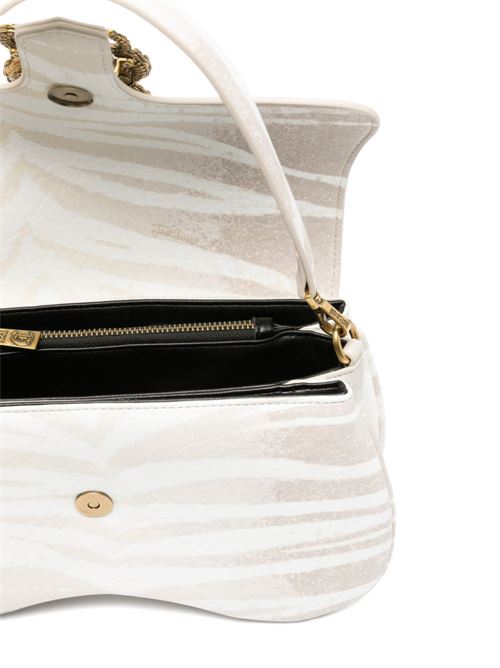 Borsa donna a spalla con fibbia logata JUST CAVALLI | 80RA4BA1ZSD91R84